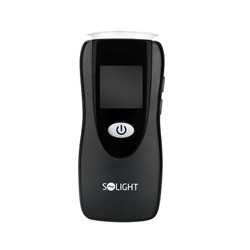 Solight profesionální bezkontaktní alkohol tester, Fuel Cell, 0,0 - 5,0‰ BAC,citlivost 0,08‰