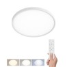 Solight LED osvětlení s dálkovým ovladačem Estela White UGR, 40W, 4300lm, 40cm, URG 19, závěsné i přisazené