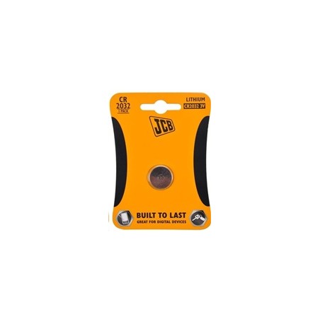 JCB knoflíková lithiová baterie CR2032, blistr 1 ks