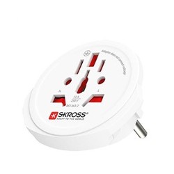 SKROSS cestovní adaptér Europe pro cizince v ČR, typ E/F