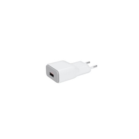 Solight USB nabíjecí adaptér, fast charge: 1x USB Qualcomm, 5V2A/9V1.5A/12V1A, AC 230V, bílošedý