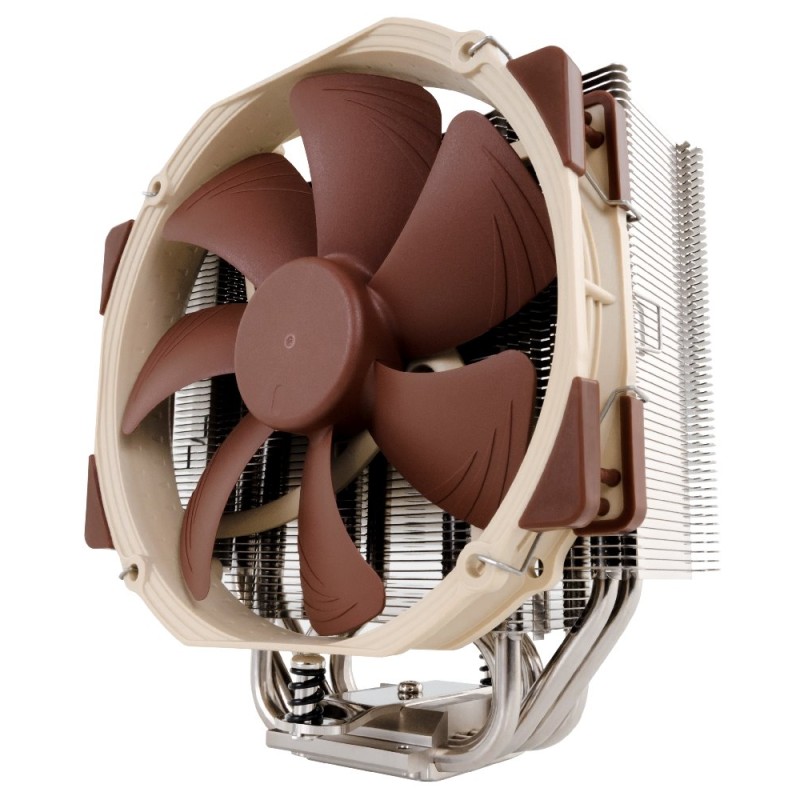 NOCTUA Chladič CPU NH-U14S, 1x 140mm, LGA1851, AM5, hnědá/stříbrná