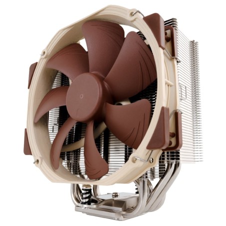 NOCTUA Chladič CPU NH-U14S, 1x 140mm, LGA1851, AM5, hnědá/stříbrná