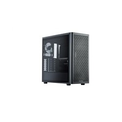 Cooler Master case Elite 502 Lite, Průhledná bočnice, ATX, 1x 120mm Fan, černá