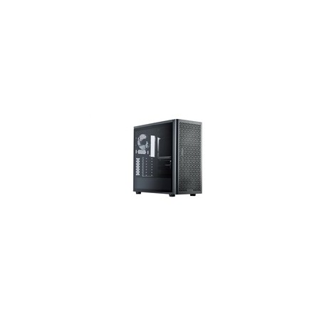 Cooler Master case Elite 502 Lite, Průhledná bočnice, ATX, 1x 120mm Fan, černá