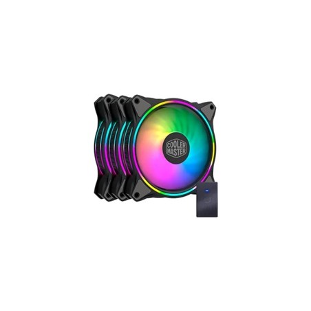 Cooler Master ventilátor MasterFan MF120 Halo 3in1, 3x120mm, ARGB, černá