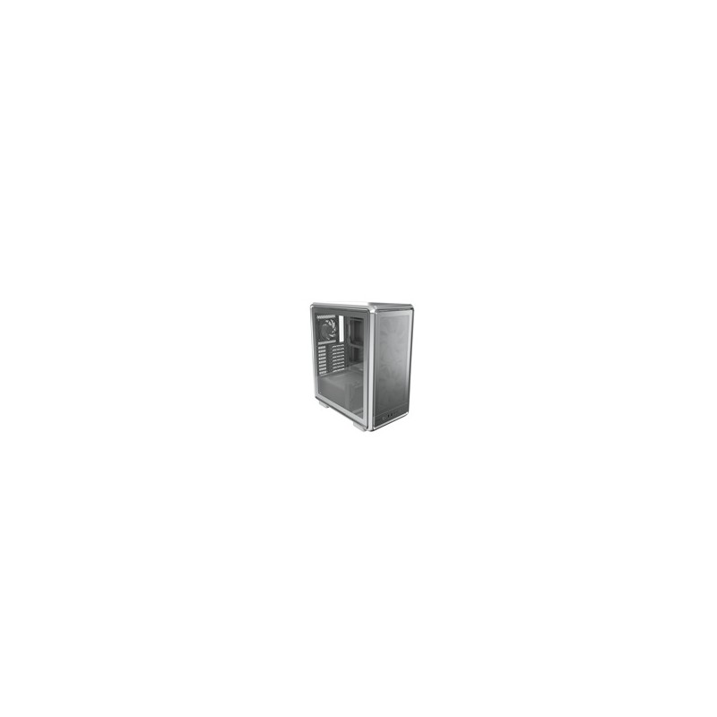 Cooler Master case MasterFrame 500 Mesh Silver, Průhledná bočnice, ATX, 2x 200mm Fan, 1x 120mm Fan, Šedá