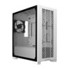 Cooler Master case Elite 301 Lite, mATX, Průhledná bočnice, 1x 120mm Fan, Bílá