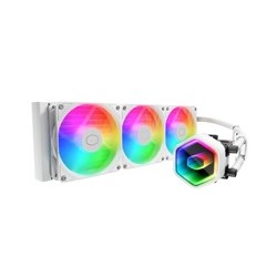 Cooler Master vodní chladič MasterLiquid 360 Core II, 3x120mm, LGA1851, AM5, bílá