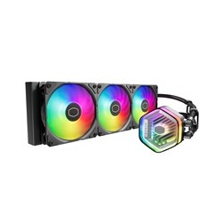Cooler Master vodní chladič MasterLiquid 360 Atmos ARGB, 3x120mm, LGA1851, AM5, černá