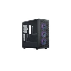 Cooler Master case Elite 502, Průhledná bočnice, ATX, 3x 120mm ARGB Fan, černá