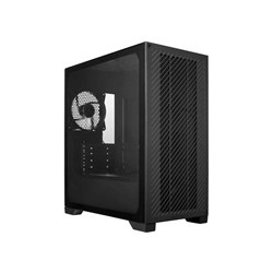 Cooler Master case Elite 301 Lite, mATX, Průhledná bočnice, 1x 120mm Fan, Černá