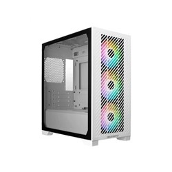 Cooler Master case Elite 301, mATX, Průhledná bočnice, 3x 120mm ARGB Fan, Bílá