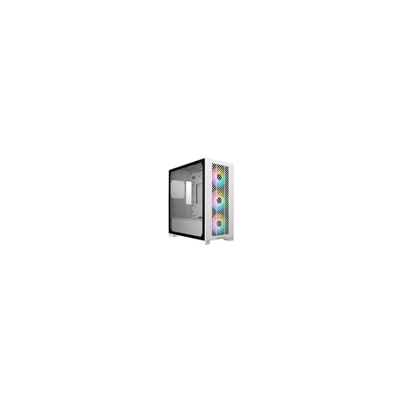 Cooler Master case Elite 301, mATX, Průhledná bočnice, 3x 120mm ARGB Fan, Bílá