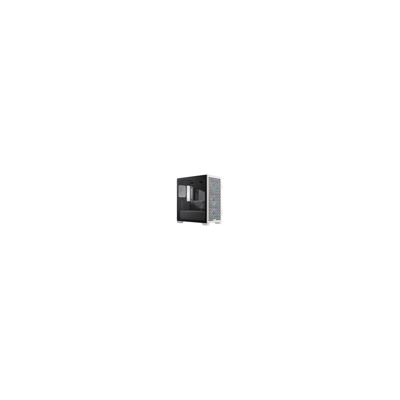 Cooler Master case Elite 302 White, Průhledná bočnice, mATX, 3x 120mm ARGB Fan, bílá
