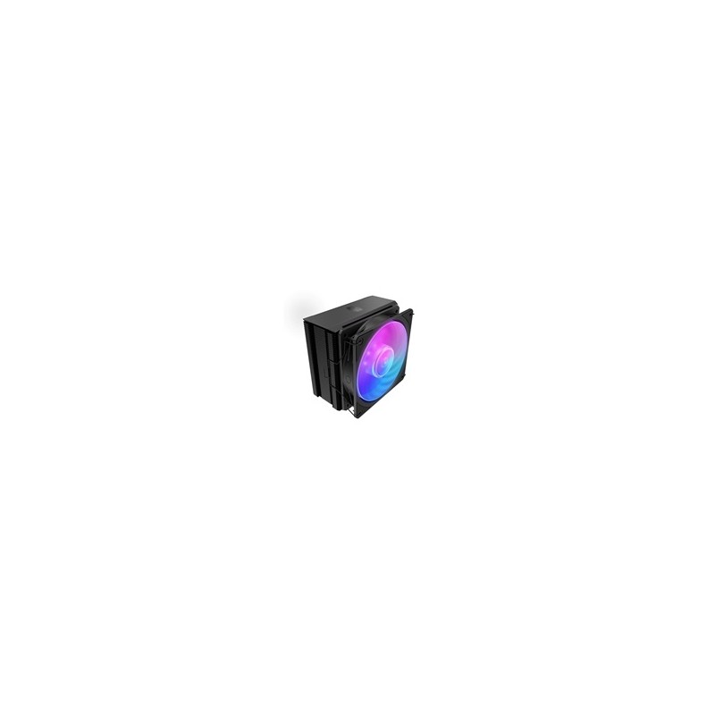Cooler Master CPU Chladič Hyper 212 3DHP BLACK ARGB, 1x120mm, ARGB, LGA1851, AM5, černá