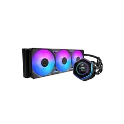 Cooler Master vodní chladič MasterLiquid Atmos II LCD 360, 3x120mm, LGA1851, AM5, černá