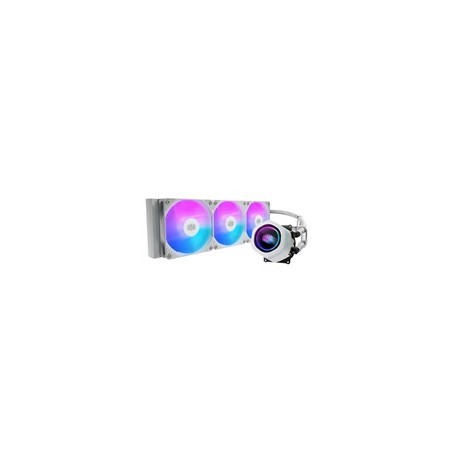 Cooler Master vodní chladič MasterLiquid Core Nex 360, 3x120mm, LGA1851, AM5, bílá