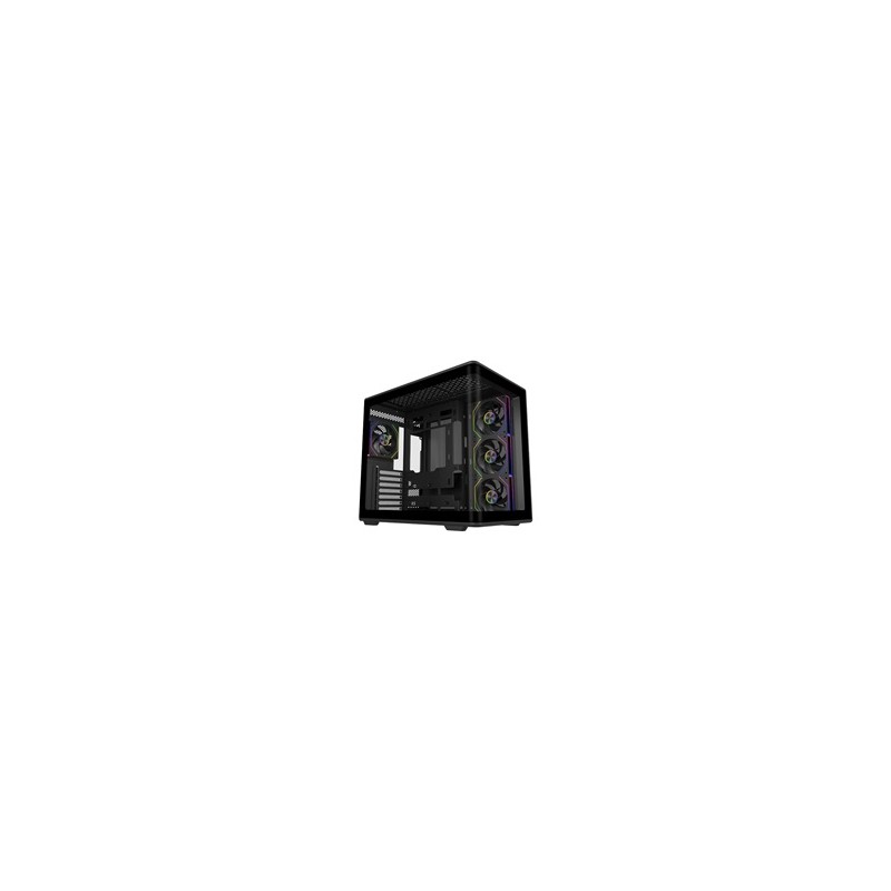Cooler Master case Elite 600, ATX, Průhledná bočnice, 4x 120mm Fan, Černá