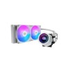 Cooler Master vodní chladič MasterLiquid Core Nex 240, 2x120mm, LGA1851, AM5, bílá