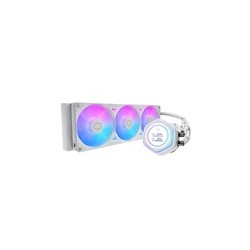 Cooler Master vodní chladič MasterLiquid Atmos II LCD 360, 3x120mm, LGA1851, AM5, bílá