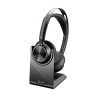 Poly Voyager 4320 bezdrátová náhlavní souprava, BT700 USB-C adaptér, stereo, nabíjecí stojánek