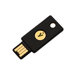 Yubico/YubiKey autentizační multifunkční USB-A token s podporou NFC.