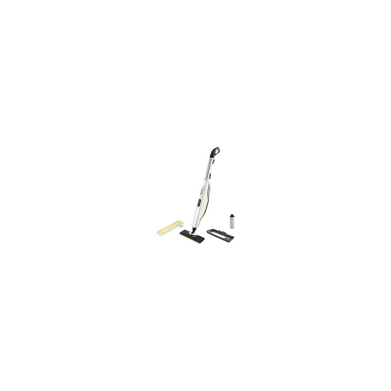 Karcher SC 3 Upright parní mop, 1600 W, eliminuje až 99,999 % virů a 99,99 % běžných domácích bakterií, bílá