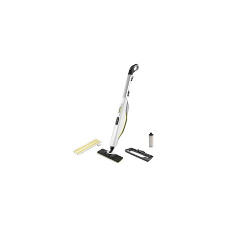 Karcher SC 3 Upright parní mop, 1600 W, eliminuje až 99,999 % virů a 99,99 % běžných domácích bakterií, bílá