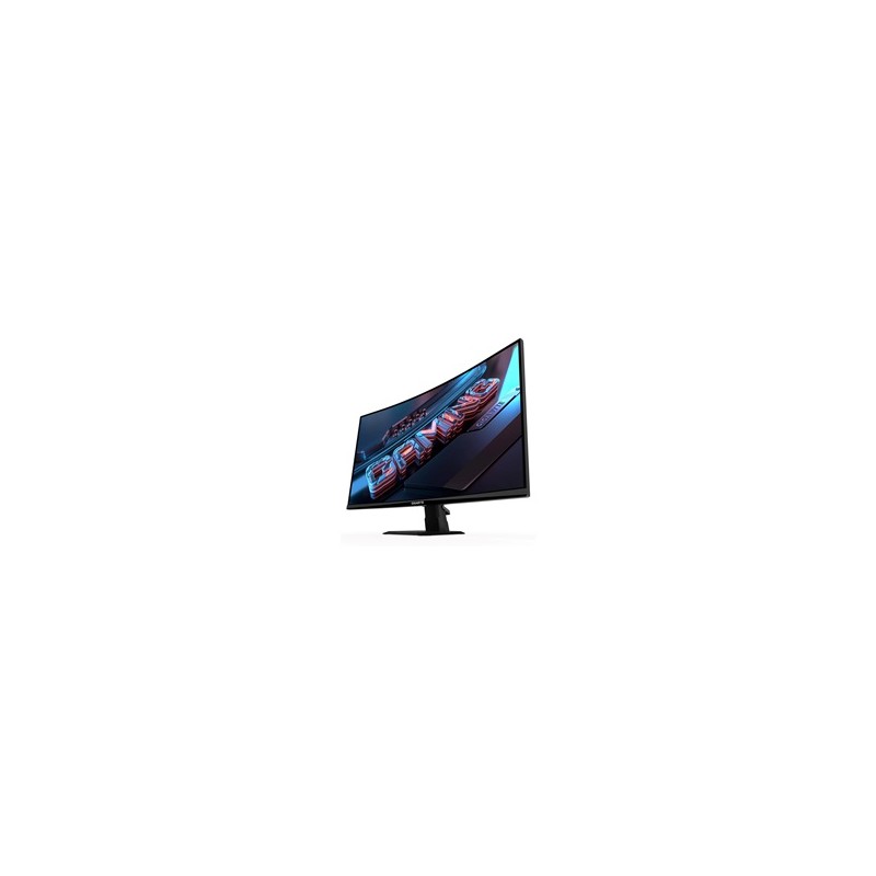 GIGABYTE LCD - 27" Gaming monitor GS27QCA, Prohnutý VA 1500R, 2560x1440 QHD, 180Hz, 5000:1, 250cd/m2, 1ms, 2xHDMI, 1xDP
