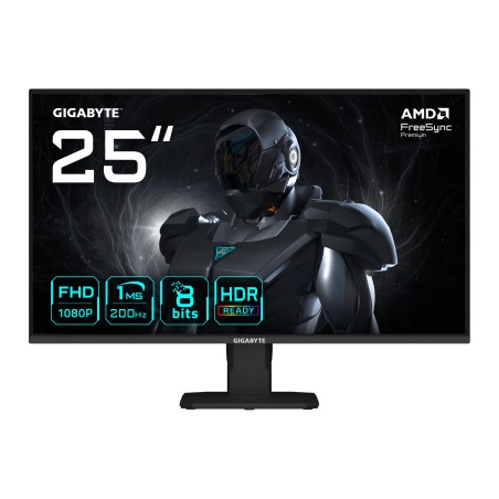 GIGABYTE LCD - 25" Gaming monitor GS25F2, IPS, 1920 x 1080 FHD, 200Hz, 1000:1, 300cd/m2, 1ms, 2xHDMI, 1xDP