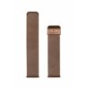 Garett univerzální řemínek 18 mm, zlatorůžový kovový, typ Mesh rose gold