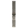 Garett univerzální řemínek 22 mm, stříbrný kovový, typ Solid