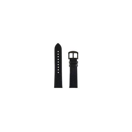Garett univerzální řemínek 22 mm, černý kožený