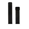 Garett univerzální řemínek 22 mm, černý kovový, typ Mesh