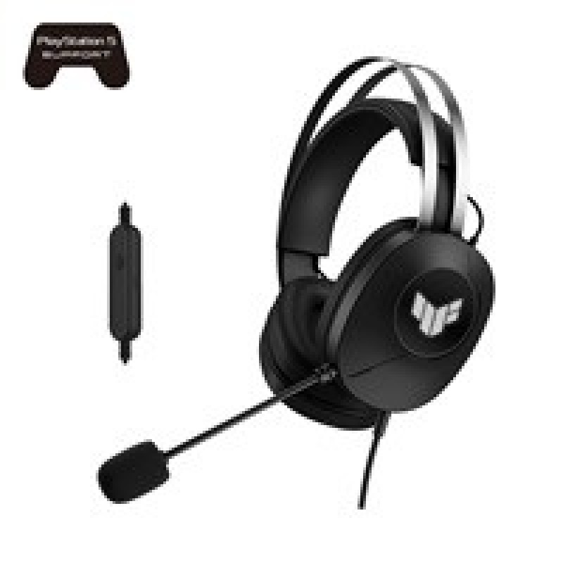 ASUS sluchátka TUF Gaming H1 GEN II, Drátový Herní Headset, černá