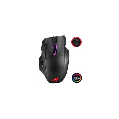 ASUS myš ROG SPATHA X (P707), bezdrátová, černá