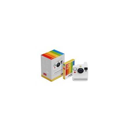 Polaroid Now+ Gen 3 White Bundle with Color Film (8 photos)