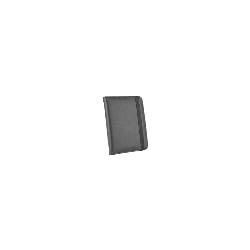 C-TECH PROTECT pouzdro z pravé kůže pro 6" zařízení, RLC-02, černé