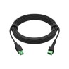 HP Poly Studio A2 Black Cable Extender for Table Mic Male to Female Phoenix Connector 8M(26ft)