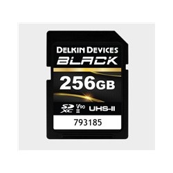 Delkin SDXC BLACK Rugged UHS-II R300/W250 (V90) 256GB (new)