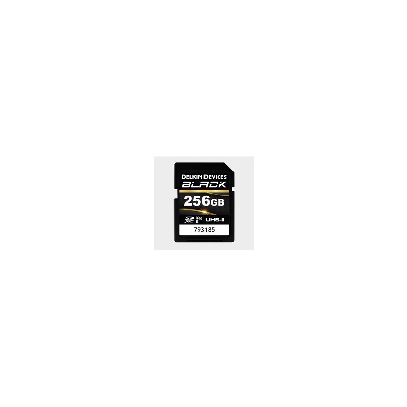 Delkin SDXC BLACK Rugged UHS-II R300/W250 (V90) 256GB (new)