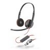Poly Blackwire 3220 náhlavní souprava, USB-C/A adaptér, stereo (bulk)