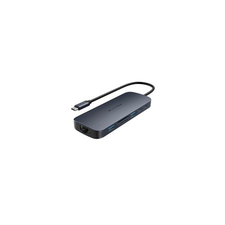 Hyper® EcoSmart™ Gen.2 Dual HDMI USB-C 11-in-1 Hub 140W PD 3.1 Pass-thru