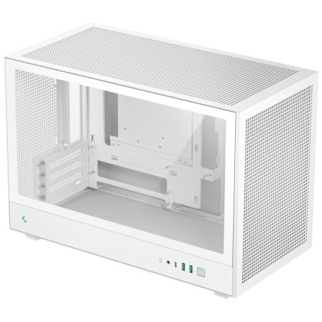 DEEPCOOL Case CH260 WH, mATX, Průhledná bočnice, bílá