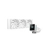 DEEPCOOL Vodní chladič MYSTIQUE 360 WH, ARGB, 3x 120mm, AM5, LGA1851, bílá
