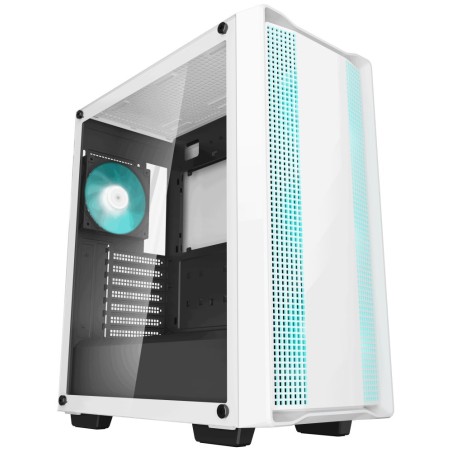 DEEPCOOL Case CC560 WH V2, ATX, Průhledná bočnice, 4x120mm Fan, bílá