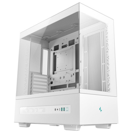 DEEPCOOL Case CH690 DIGITAL WH, ATX, Průhledná bočnice, bílá
