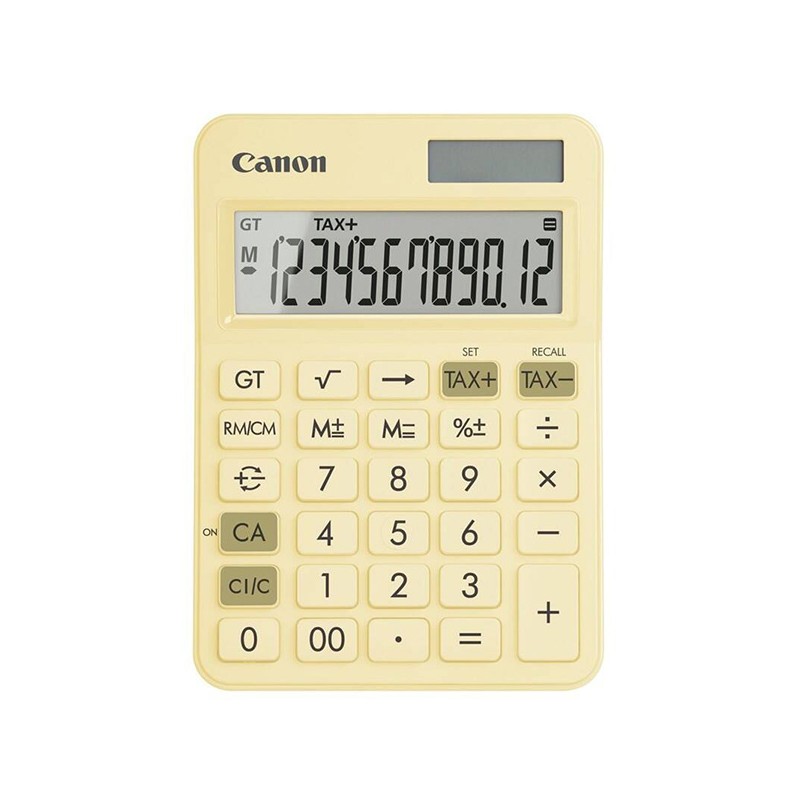 Canon Kalkulacka LS-125KB PYL - Pastelově žlutá