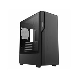 1stCOOL skříň GAMER 5, Mid tower, AU, USB 3.0, USB-C, bez zdroje, černá